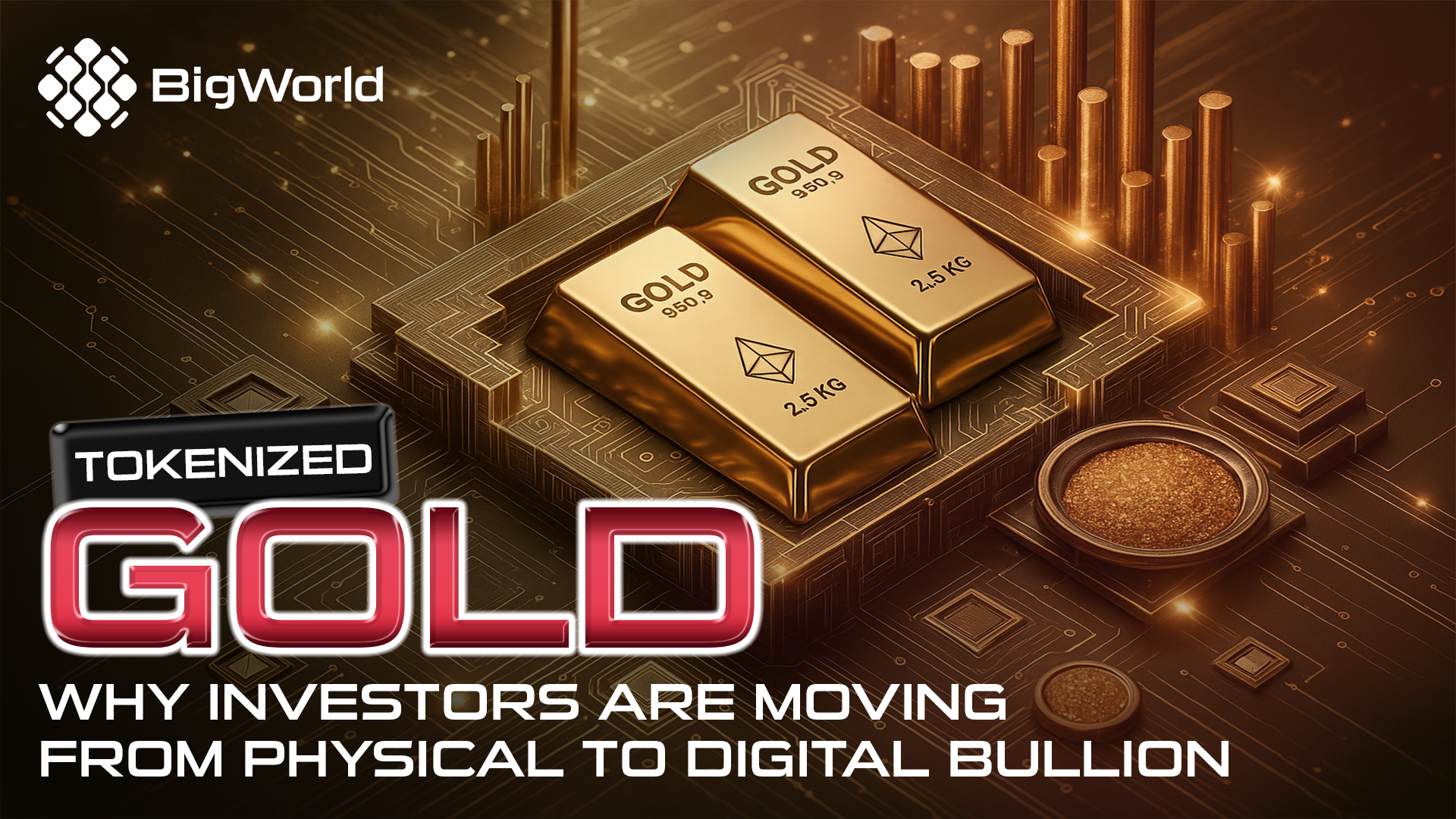 Tokenized gold: why investors are moving from physical to digital bullion.